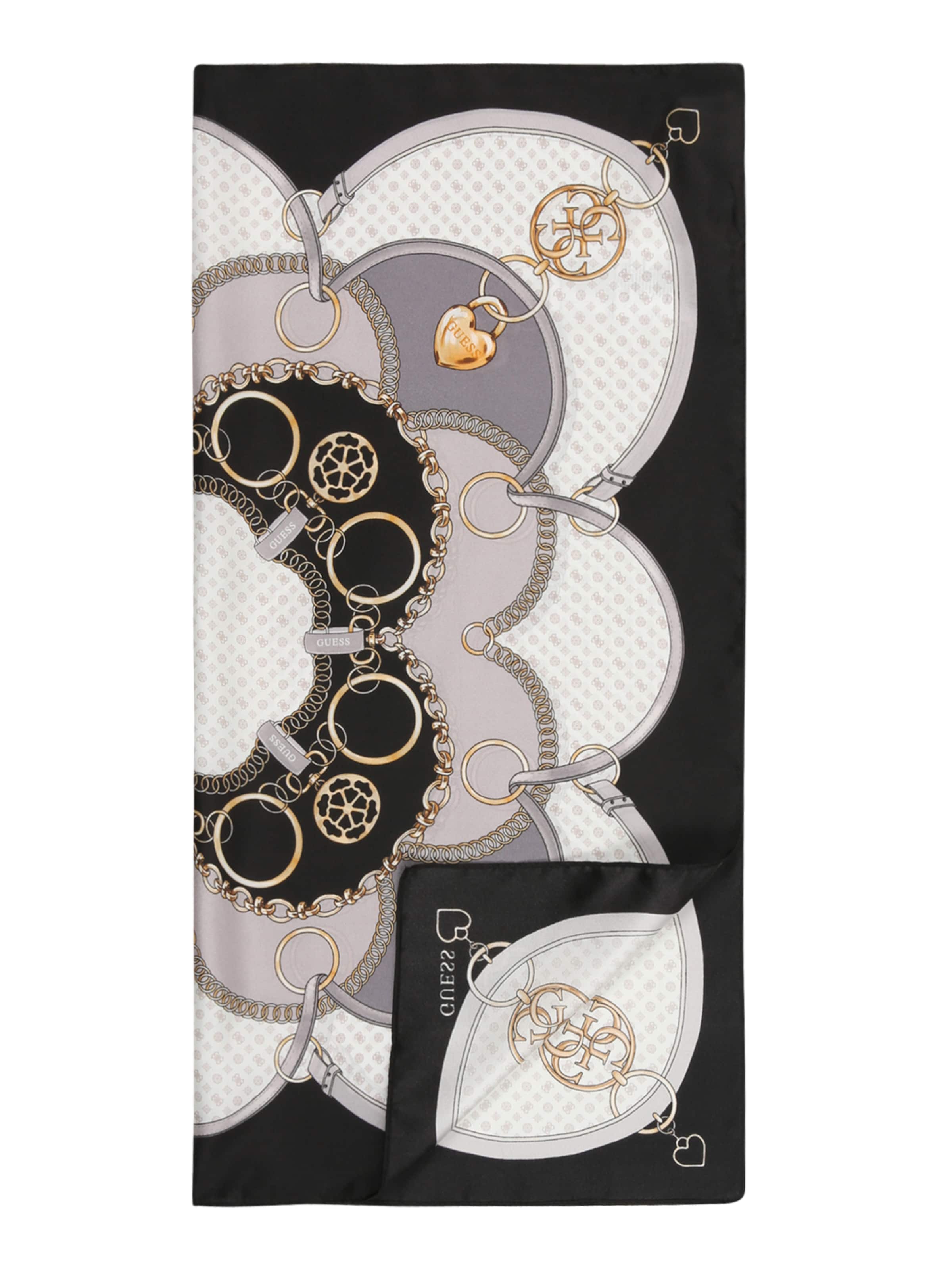 GUESSRučnik 'FOULARD 60X60' - crna boja