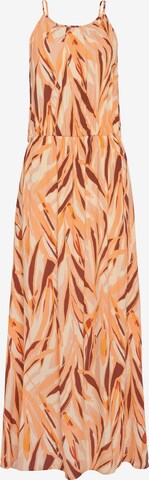 LASCANA Summer dress in Orange: front