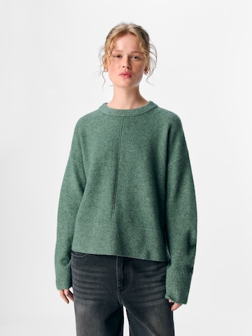 Pulover 'OBJJuno' de la OBJECT pe verde: față