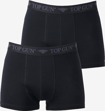 TOP GUN Boxer shorts ' TGUW001 ' in Black: front