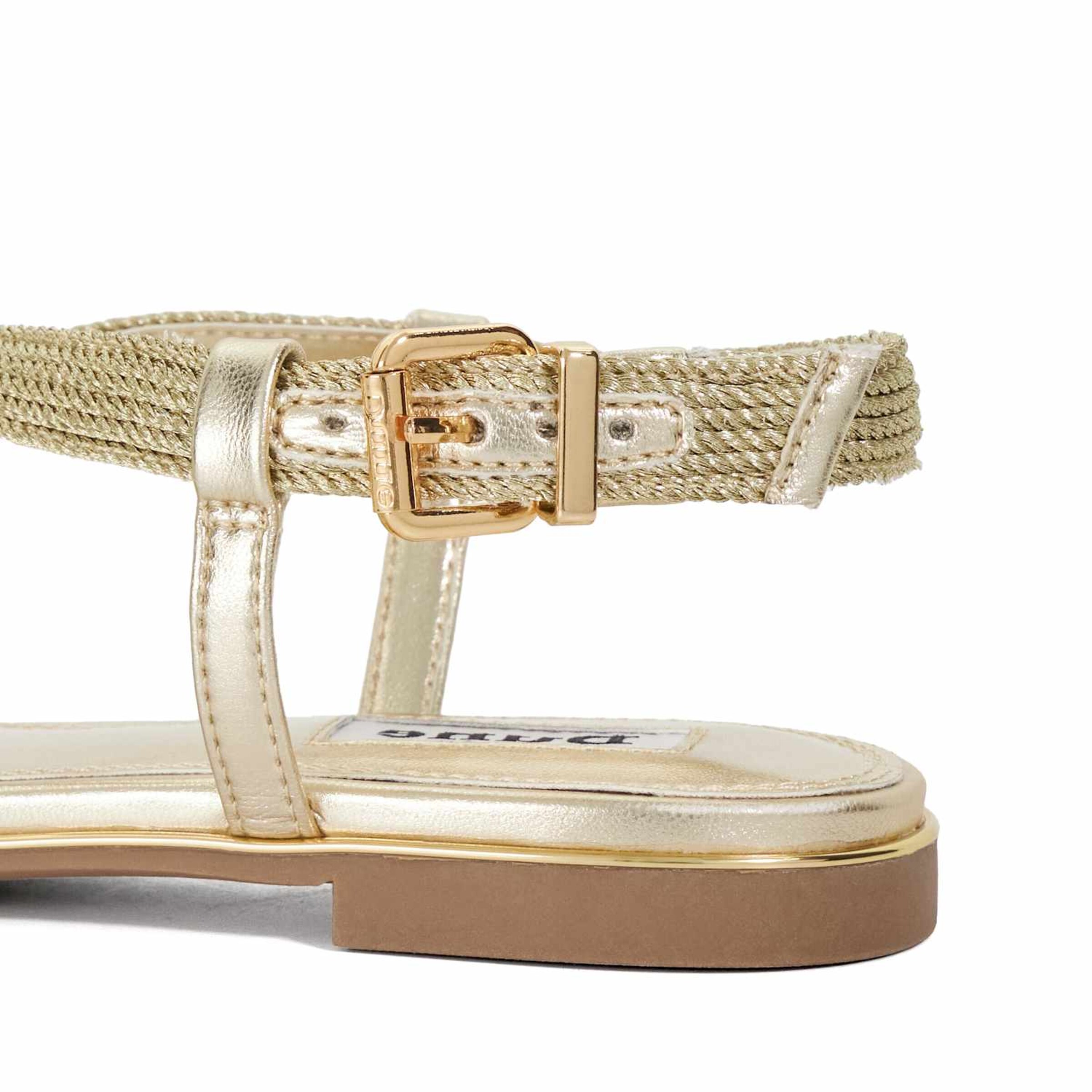 Sandales à lanières 'Lope' Dune LONDON en or