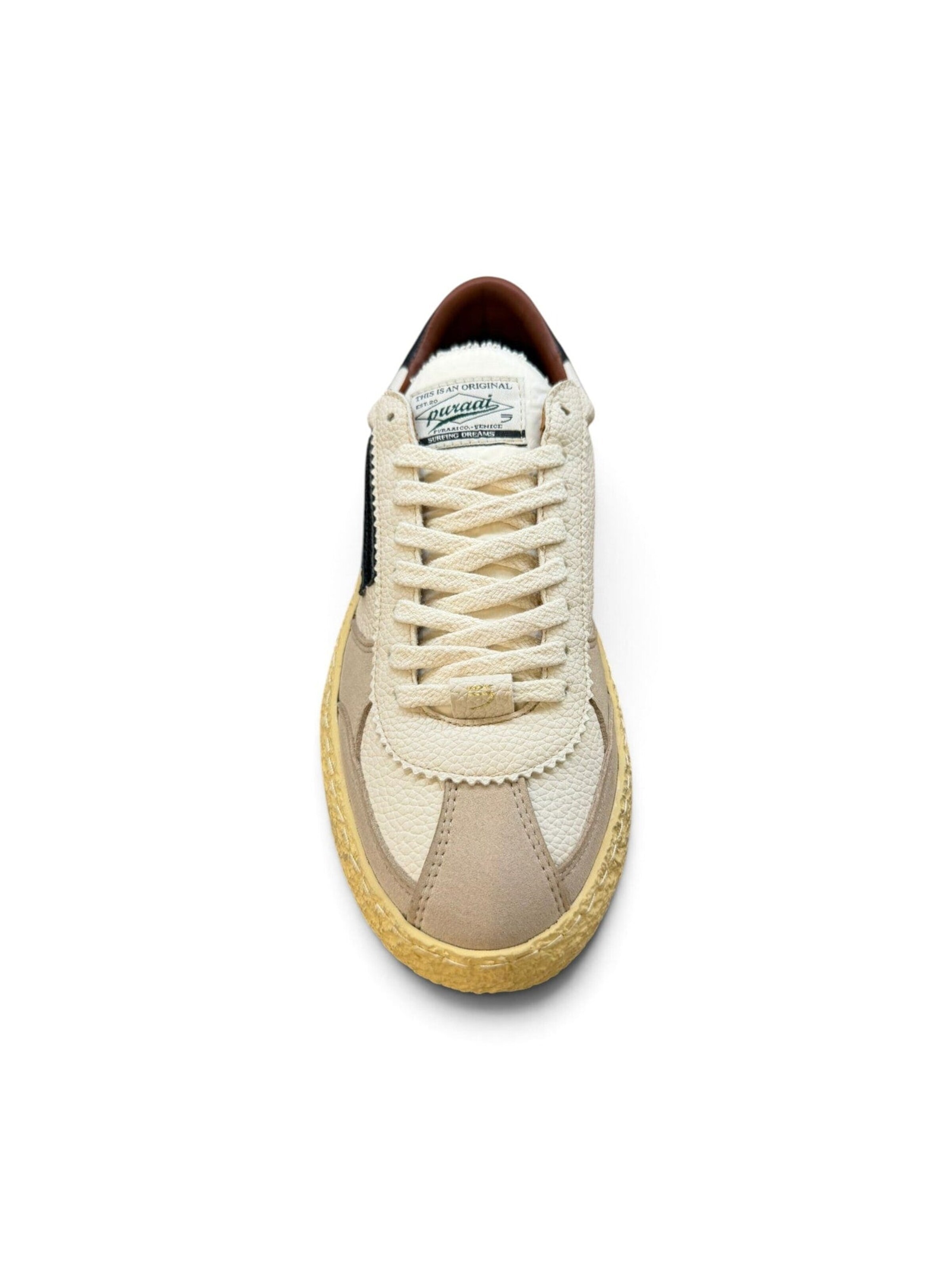 Baskets basses 'OSSO' Puraai en beige