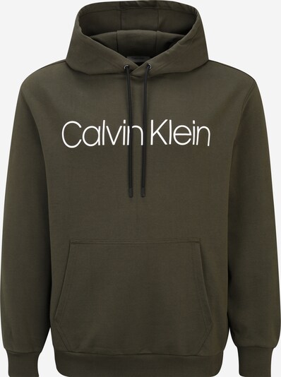 Calvin Klein Big & Tall Dressipluus oliiv / valge, Tootevaade