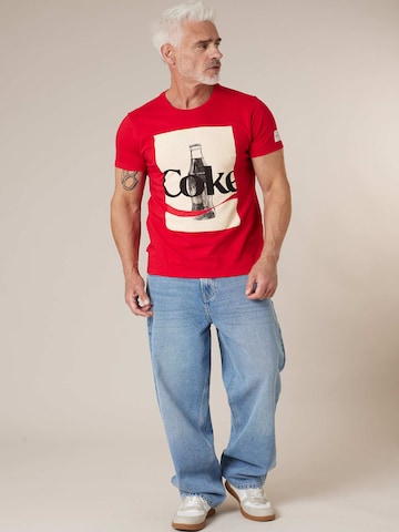 T-Shirt 'ICECOLD' Deeluxe en rouge