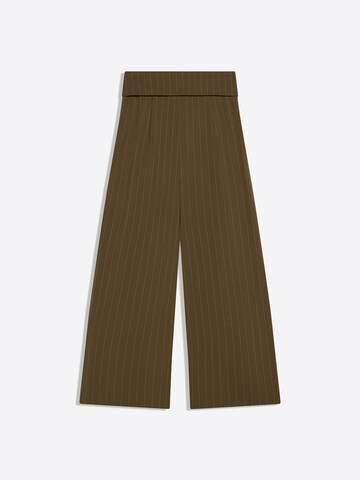 Bershka Bő szár Nadrág - zöld