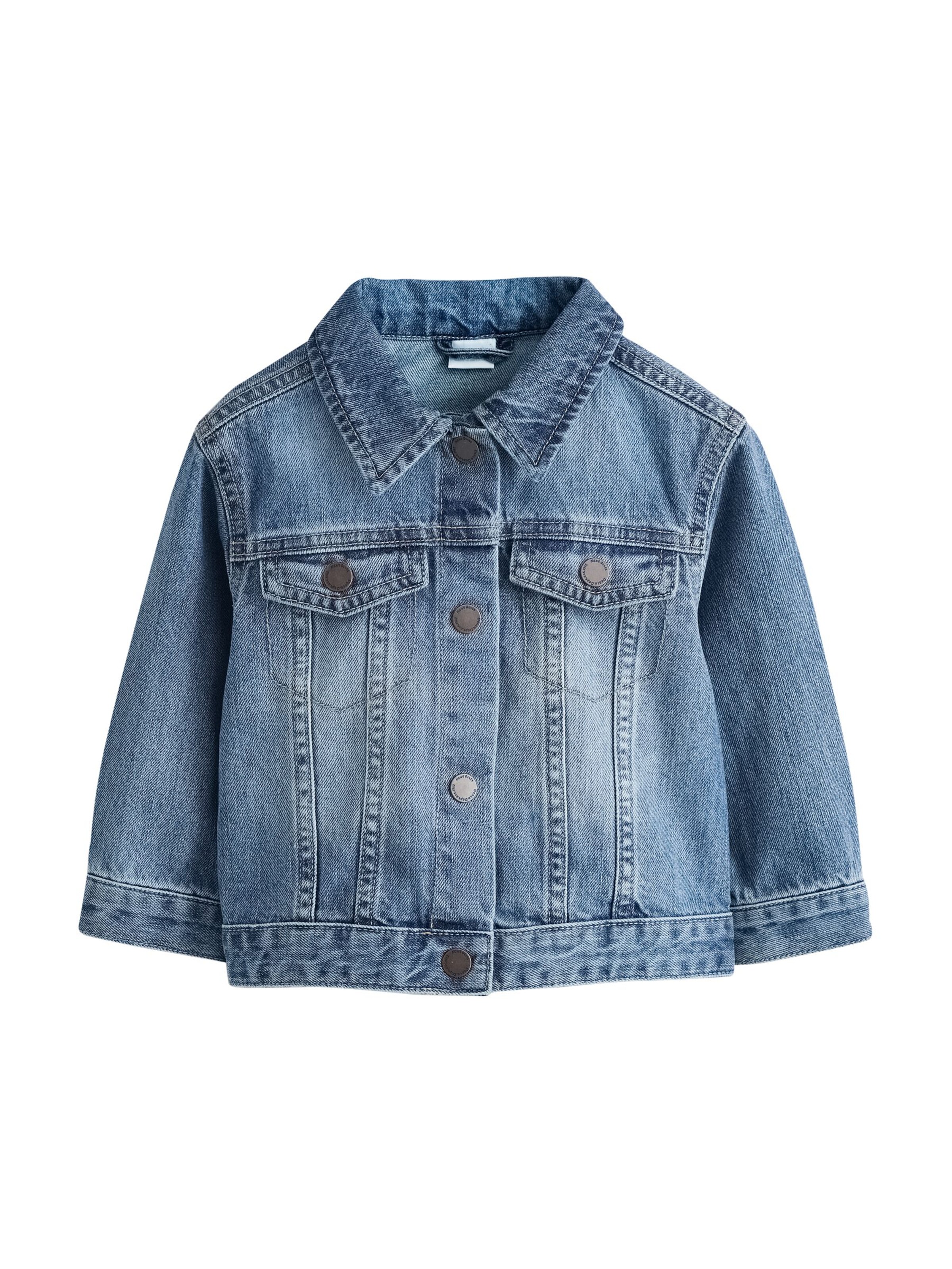 Next Jacke in blue denim, Produktansicht