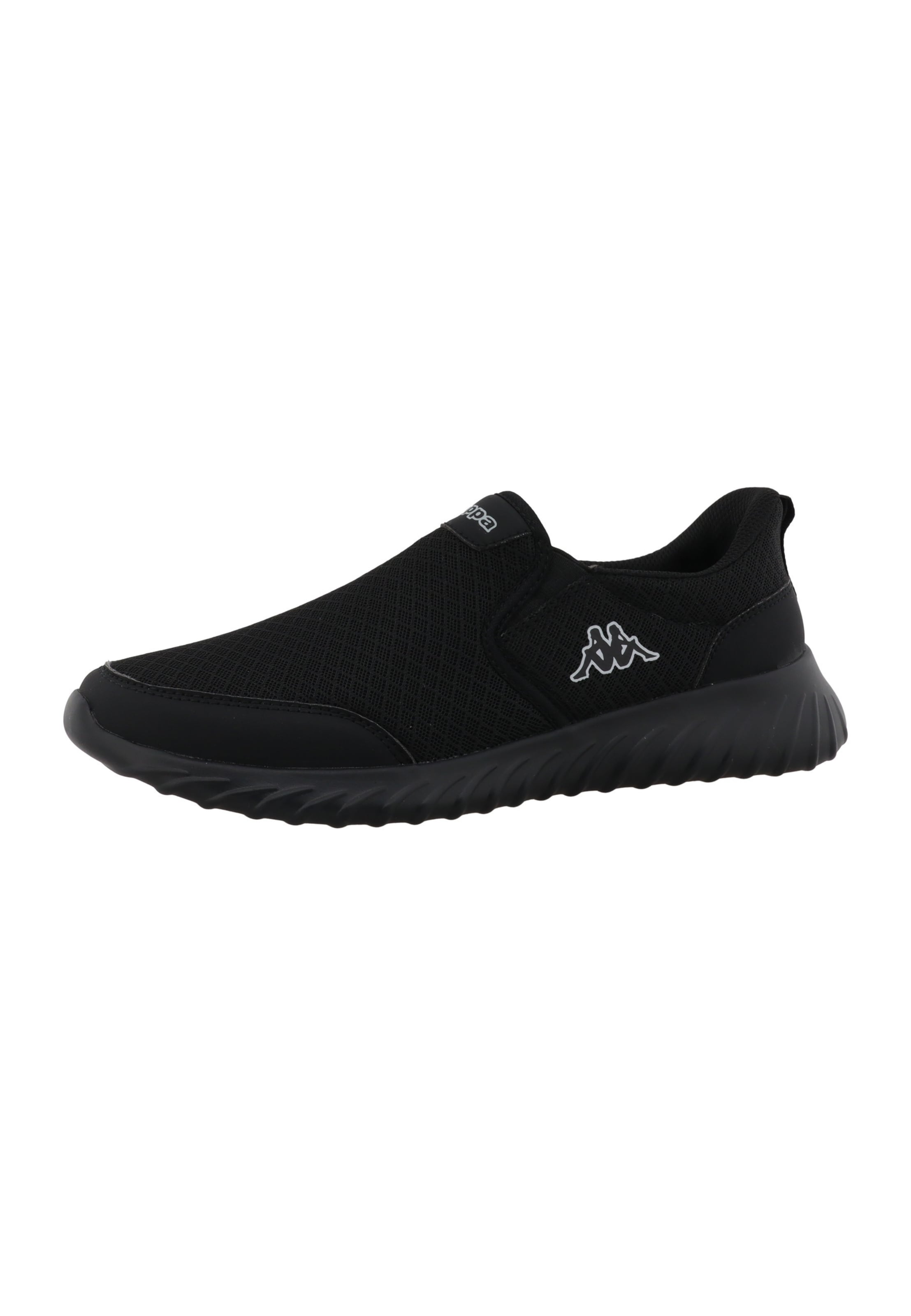 KAPPA Slip-Ons 'Jale' in Black: front
