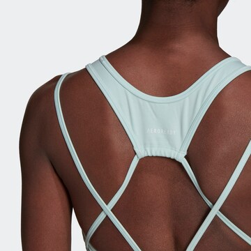 ADIDAS SPORTSWEAR Bustier Sportmelltartók - zöld