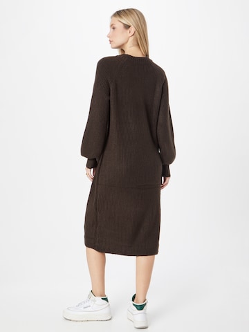b.young Knitted dress 'Nora' in Brown