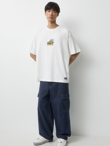 Pull&Bear T-Shirt in Weiß