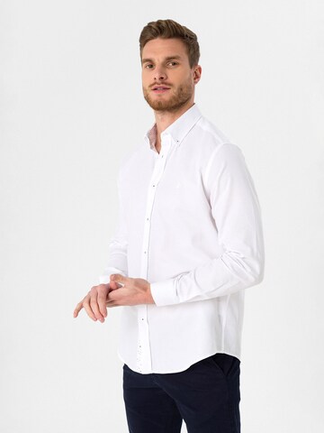 Dandalo Regular Fit Hemd in Weiß
