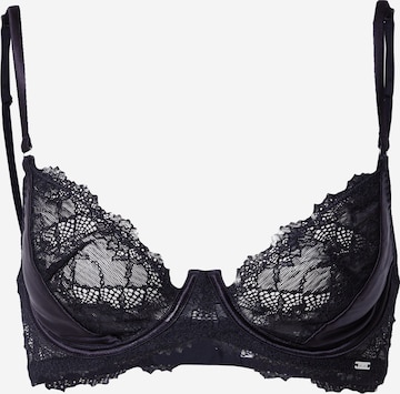 Invisible Soutien-gorge 'Livia' Lindex en noir : devant