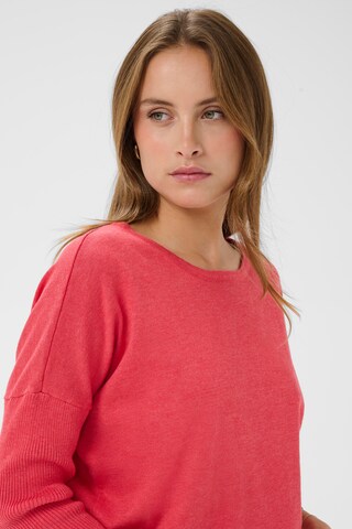 SAINT TROPEZ - Jersey 'Mila' en rojo