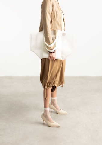 Escarpins SACHA en blanc : devant