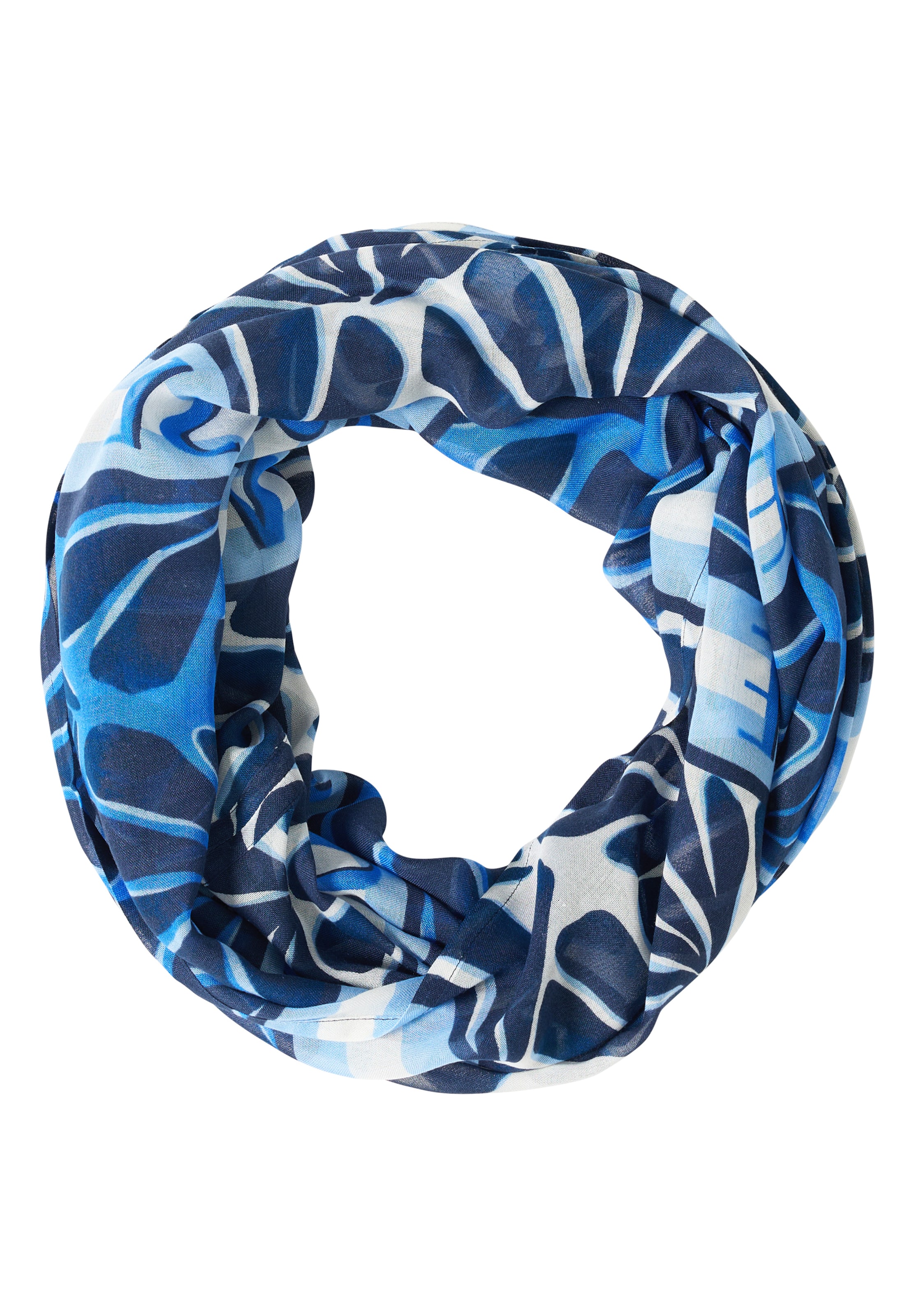 CECIL Schal in Blau: Vorderseite