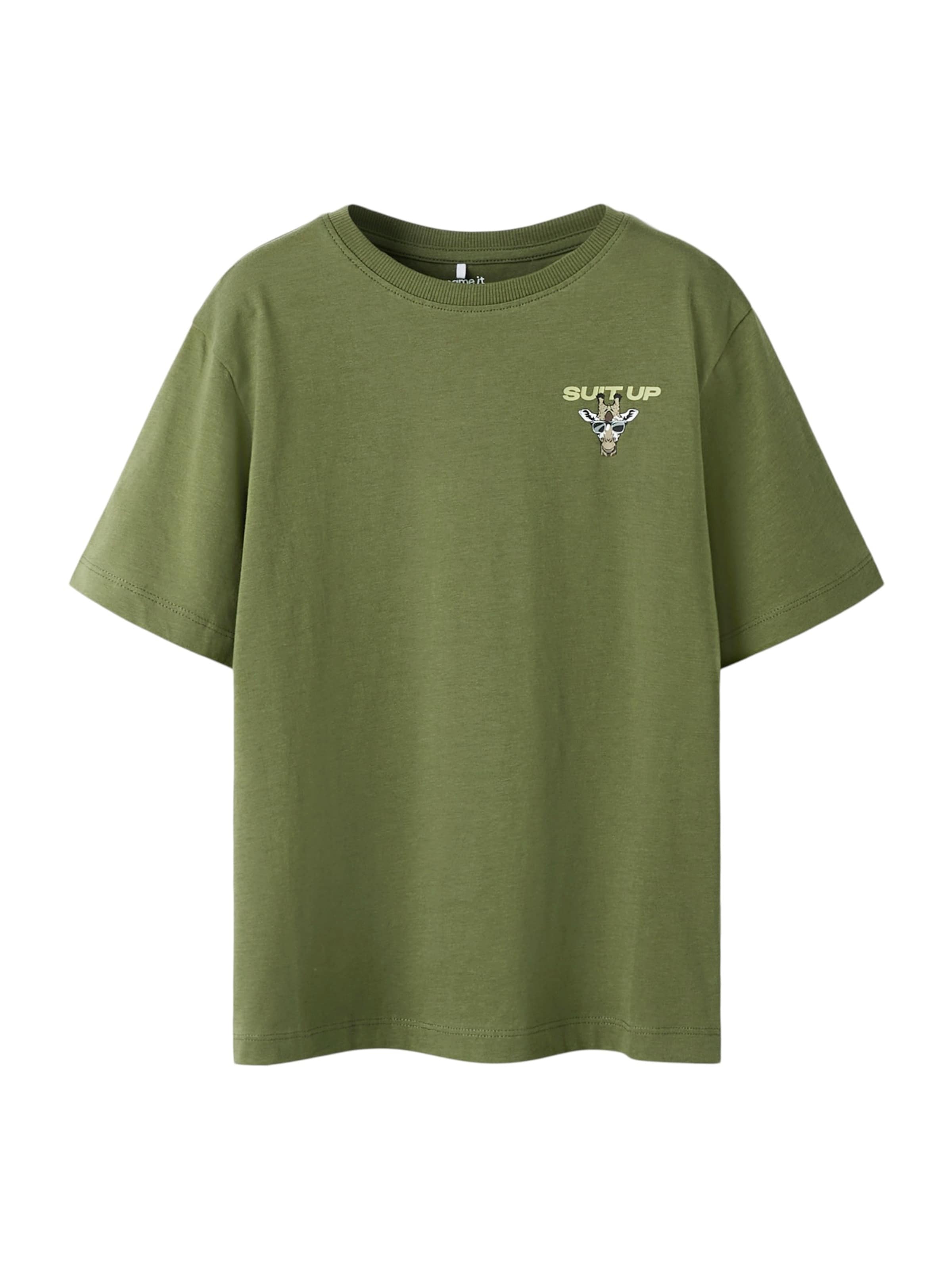 NAME IT Shirt 'NKMHANSY' in Green: front