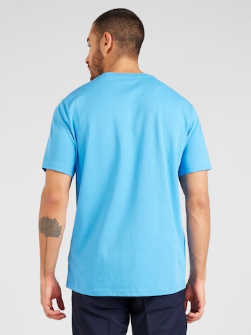 KnowledgeCotton Apparel Shirt 'ALDER' in Blue