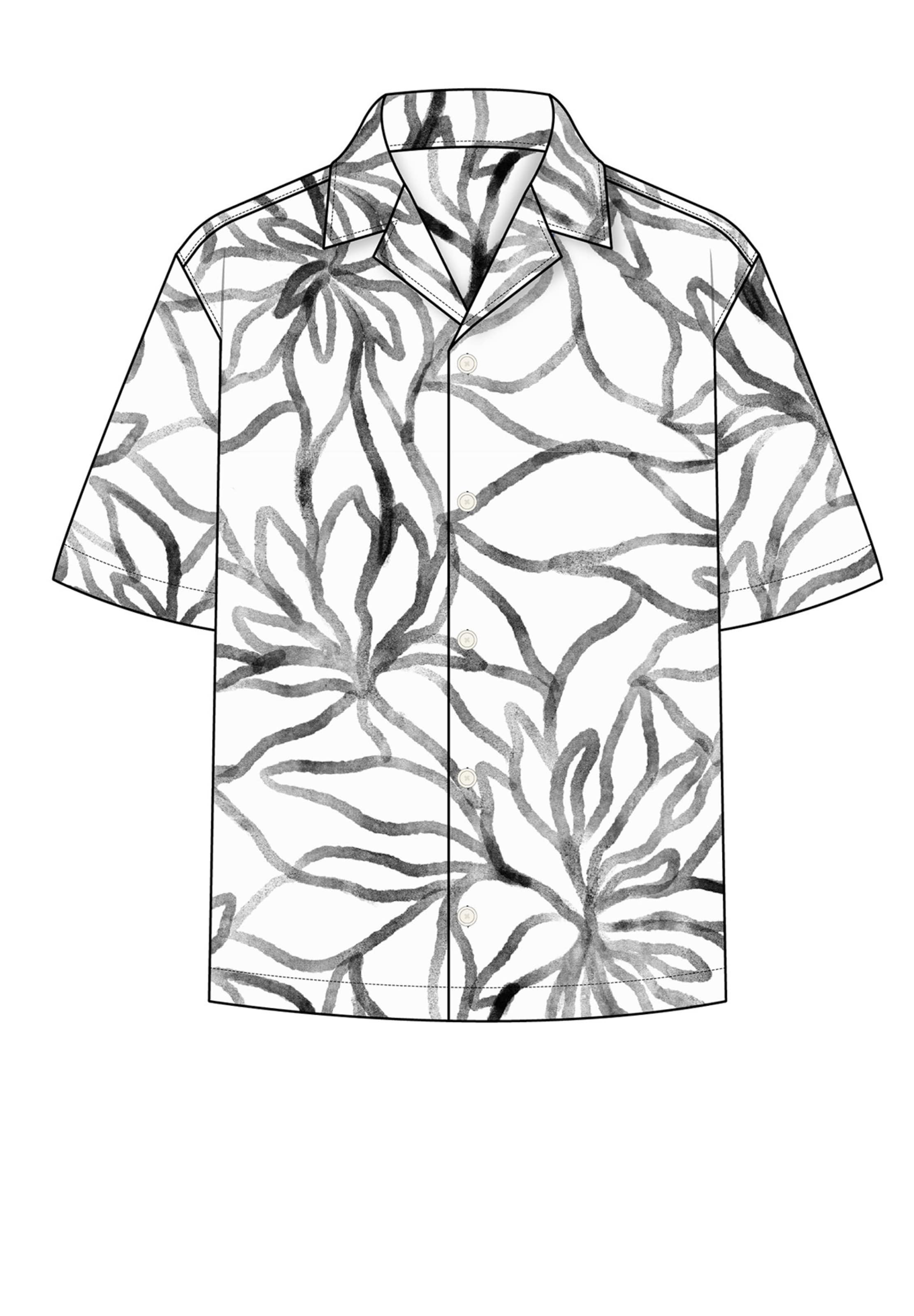 Regular fit Camicia 'KLBEACH' di Key Largo in bianco: frontale