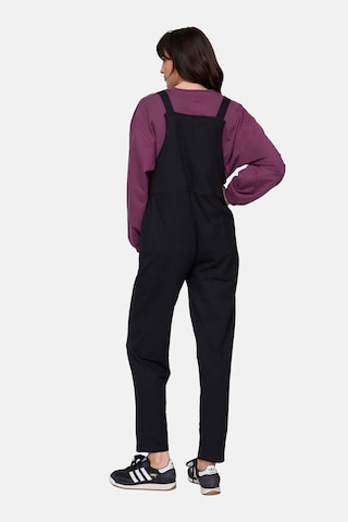 Turtledove London Regular Latzhose 'Lila' in Schwarz