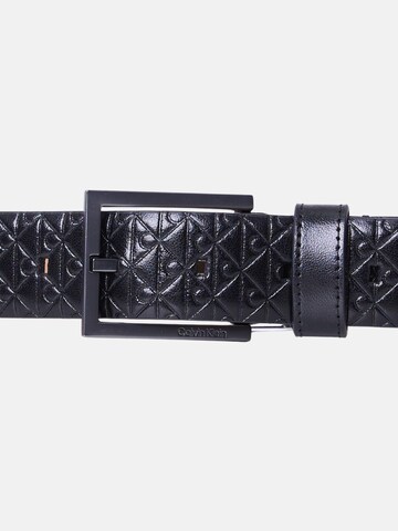 Ceinture 'CALVIN KLEIN SQUARE BUCKLE SMOOTH CINTURA' Calvin Klein en noir