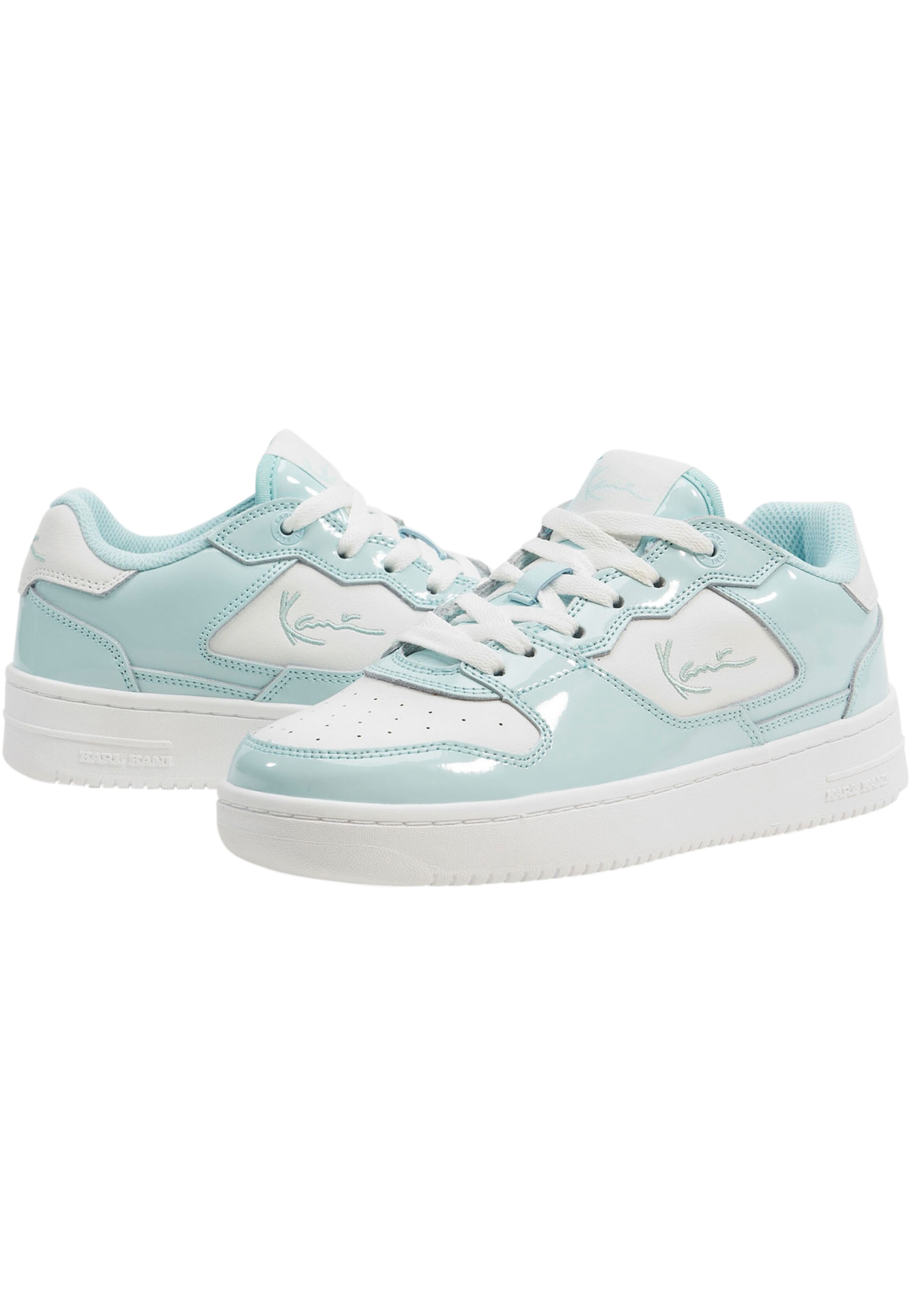 Karl Kani Platform trainers in Green