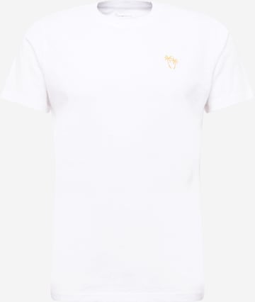 KnowledgeCotton Apparel T-Shirt - (GOTS) in Weiß: predná strana