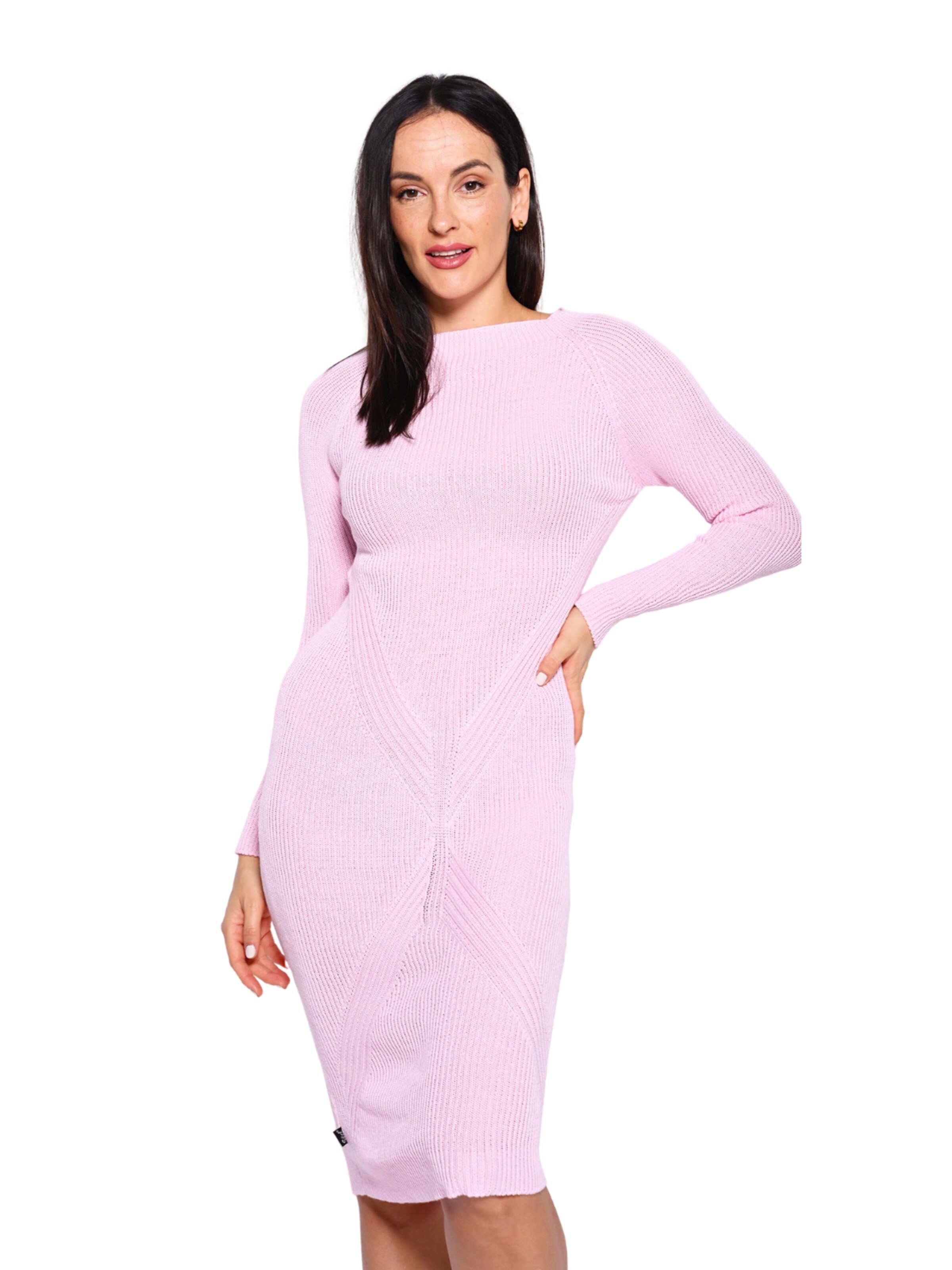 Süel knitwear - Vestido de punto 'Gabi' en rosa