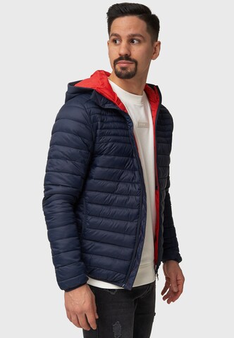 INDICODE JEANS Steppjacke 'Bowers' in Blau