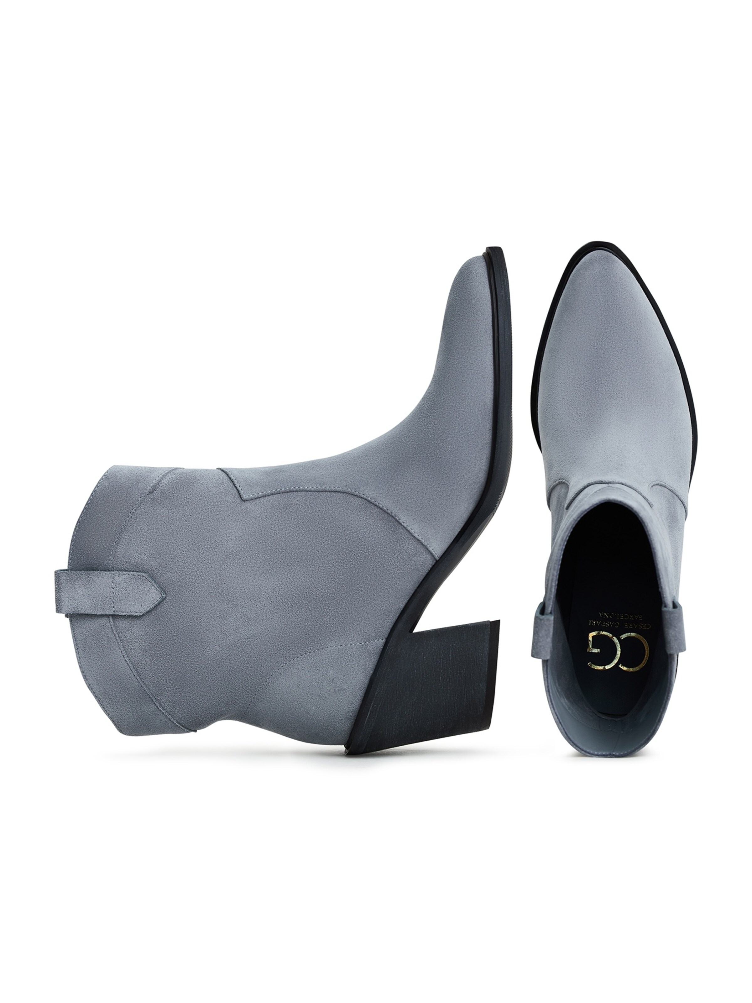 CESARE GASPARI Boots in Grau