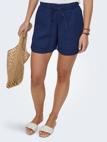 Regular Pantalon 'ONLLEONI' ONLY en bleu