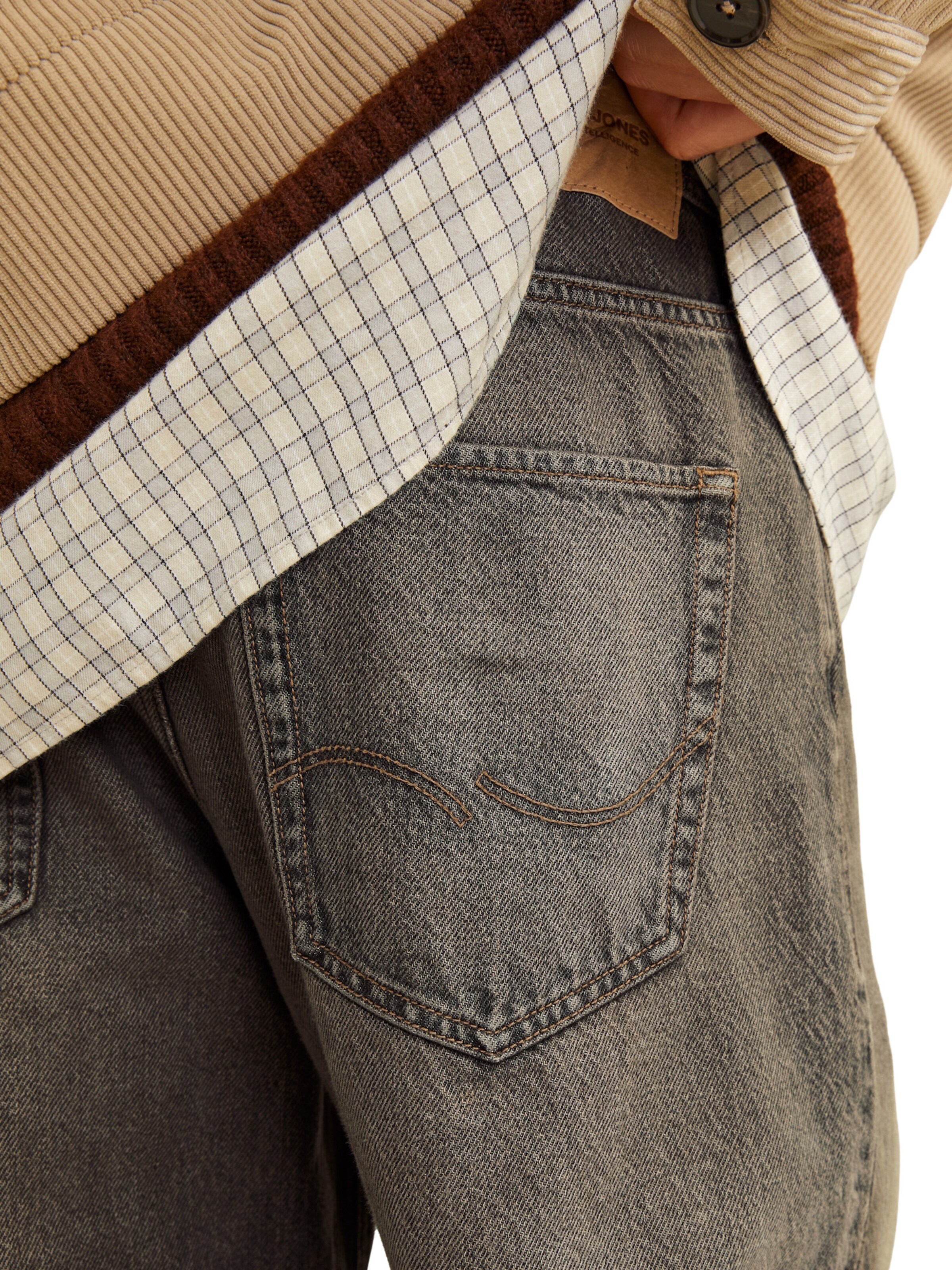 Loosefit Jean 'JJIEddie JJOriginal' JACK & JONES en noir