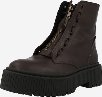 STEVE MADDEN Enkellaarsjes 'ODYL' in Bruin: voorkant