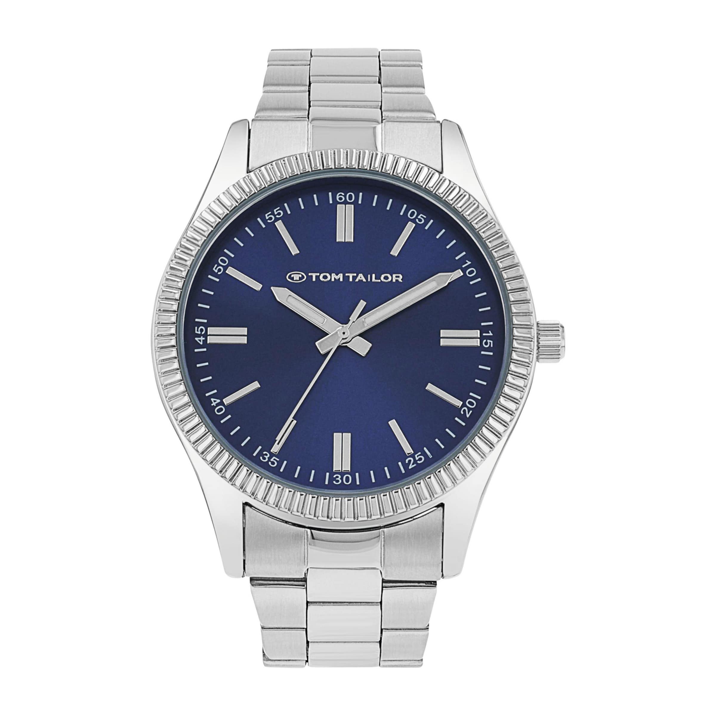 TOM TAILOR Analog Watch in Silver: front