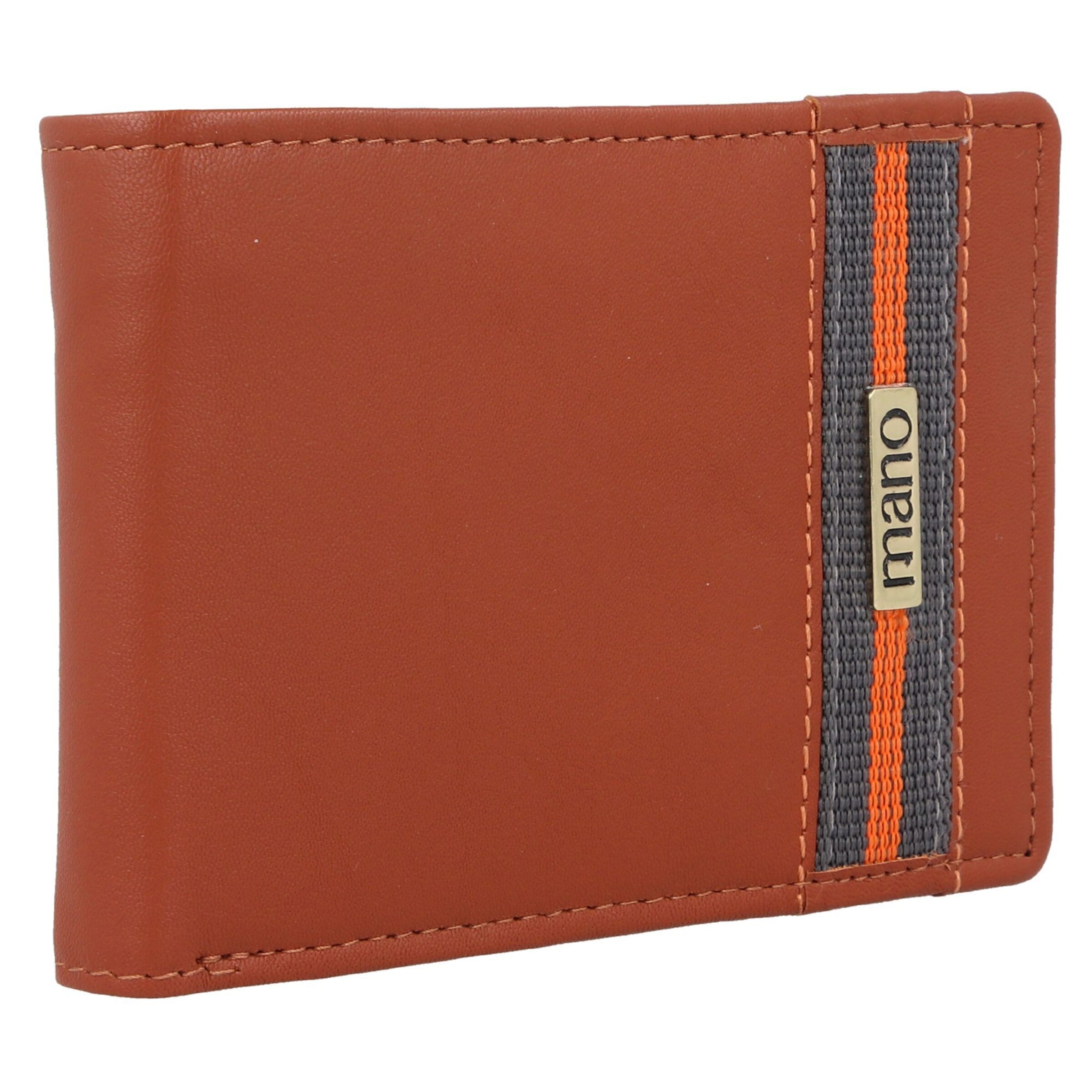 mano Wallet 'Don Leonardo' in Orange