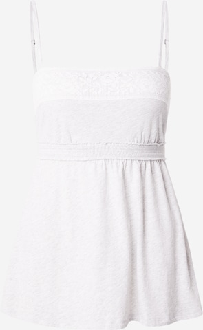 HOLLISTER Top in Grau: Vorderseite