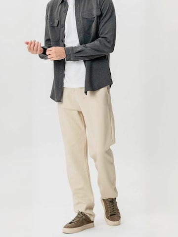 TEESHOPPEN - Pantalón ' Wide ' en beige