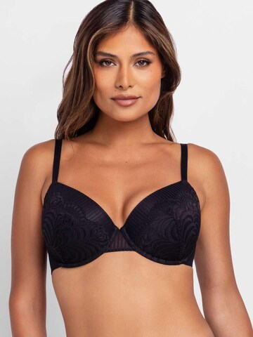 Dorina T-shirt Bra 'EMERSYN DP' in Black