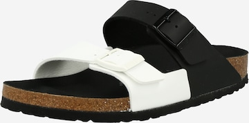 BIRKENSTOCK Mules 'Arizona' in Black: front