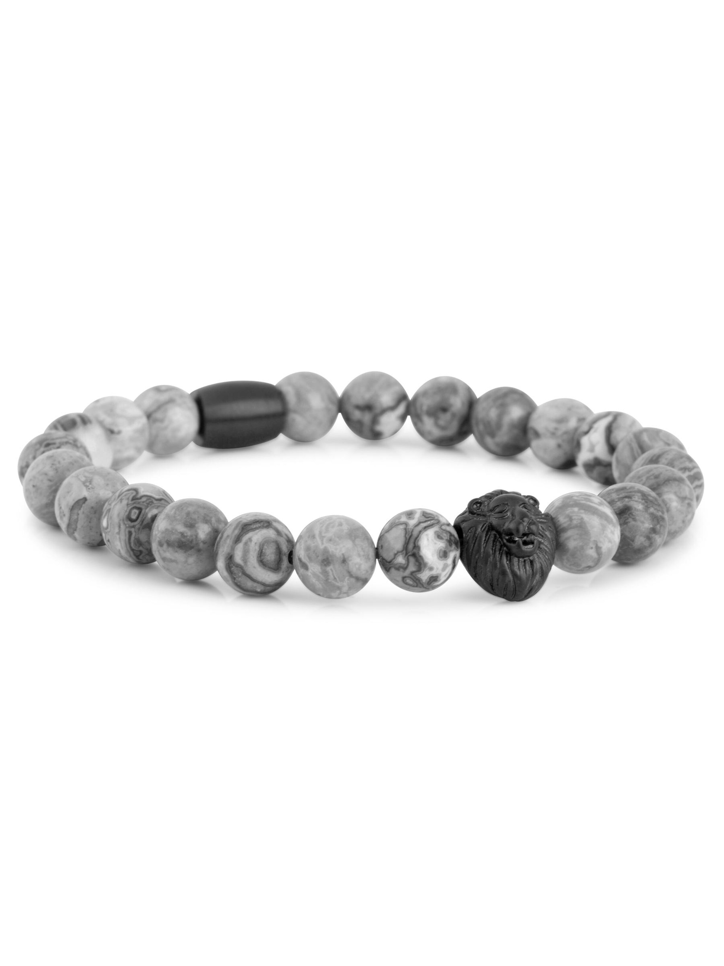 Akitsune Bracelet 'Regis' in Grey: front