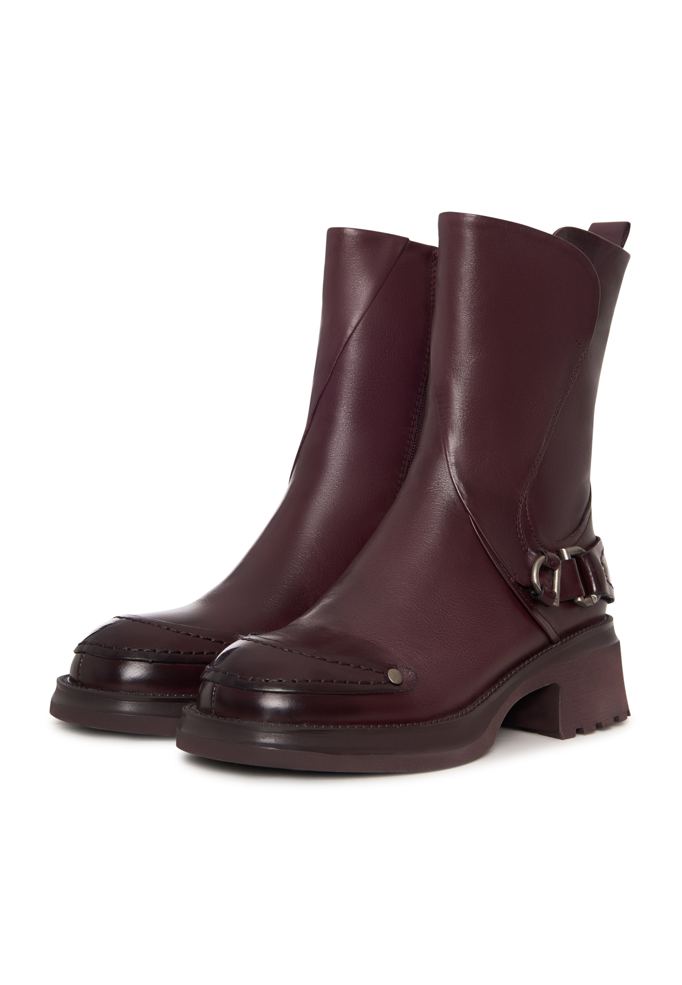 CESARE GASPARI Boots in Rood