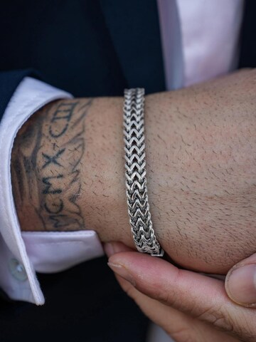 Bracelet 'Edelstahlarmband "Franco"' SERASAR en argent