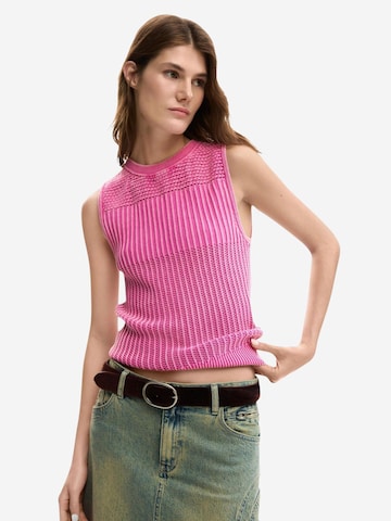 Gilet 'TS_ROMA 26SWTF02' di Desigual in rosa: frontale
