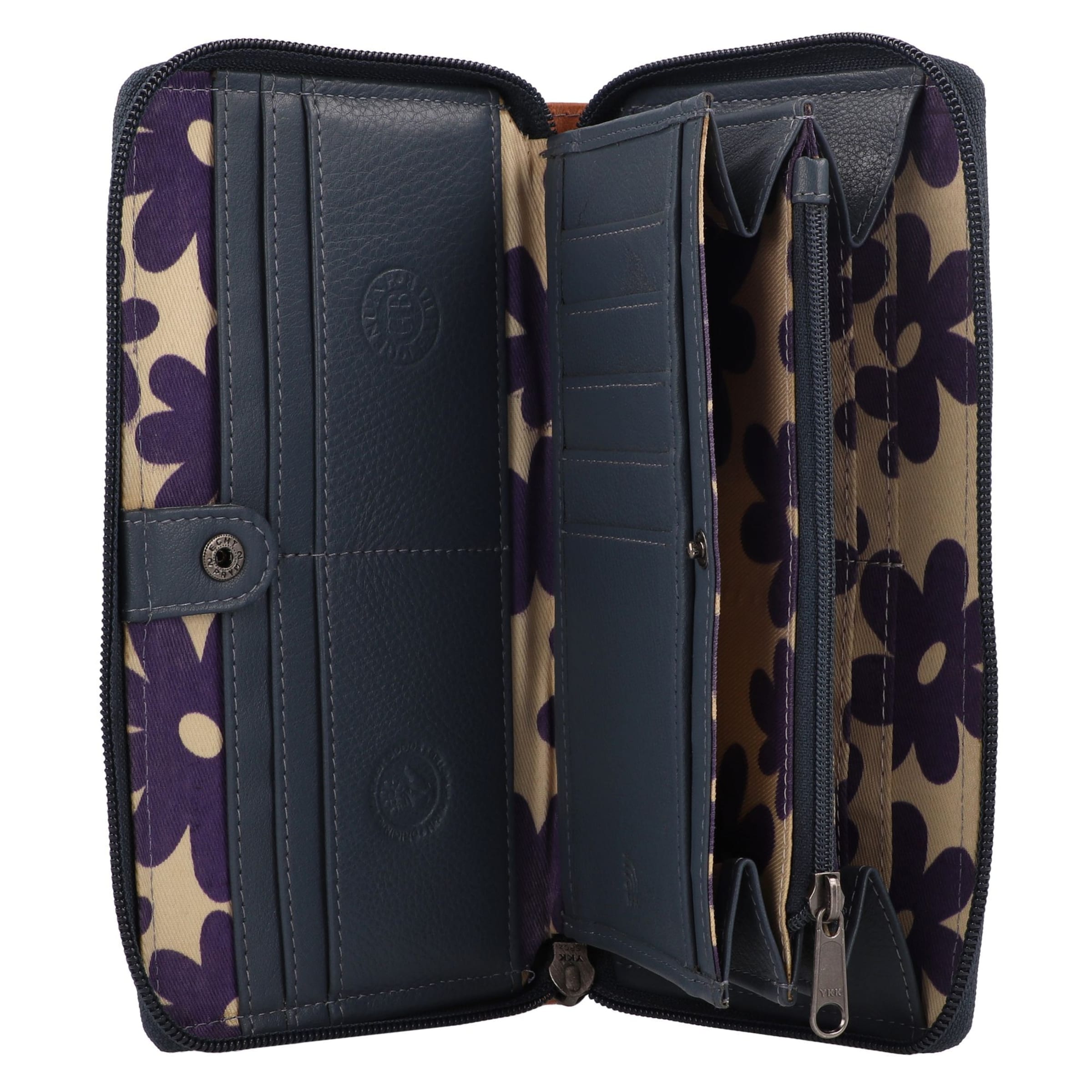 Porte-monnaies 'Nappa' GREENBURRY en gris