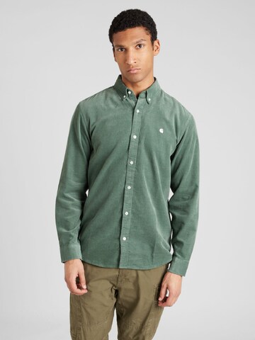 Carhartt WIP Regular fit Overhemd 'Madison' in Groen: voorkant