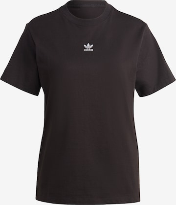 ADIDAS ORIGINALS Μπλουζάκι 'Adicolor Essentials' σε μαύρο: μπροστά