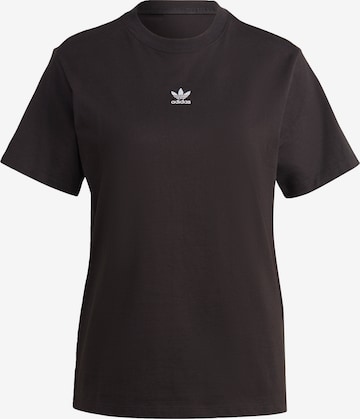 ADIDAS ORIGINALS Shirt 'Adicolor Essentials' in Black: front