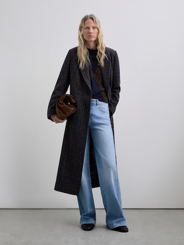 Scalpers Демисезонное пальто в Синий: спереди