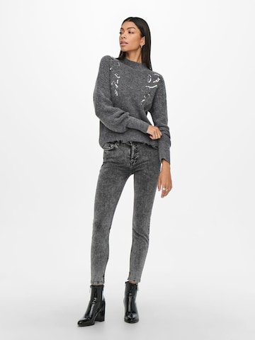 Skinny Jeans 'Fancy' di JDY in grigio