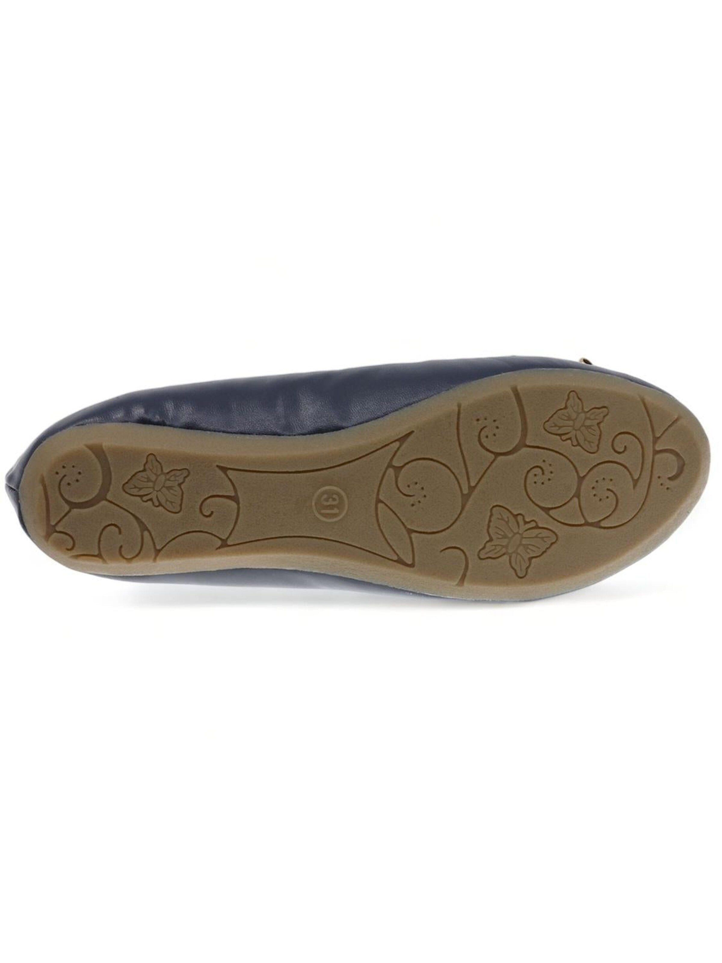 Beppi Ballet Flats 'Bailarina' in Blue