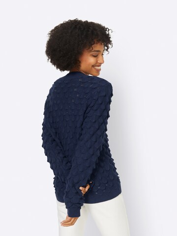 heine Strickjacke in Blau